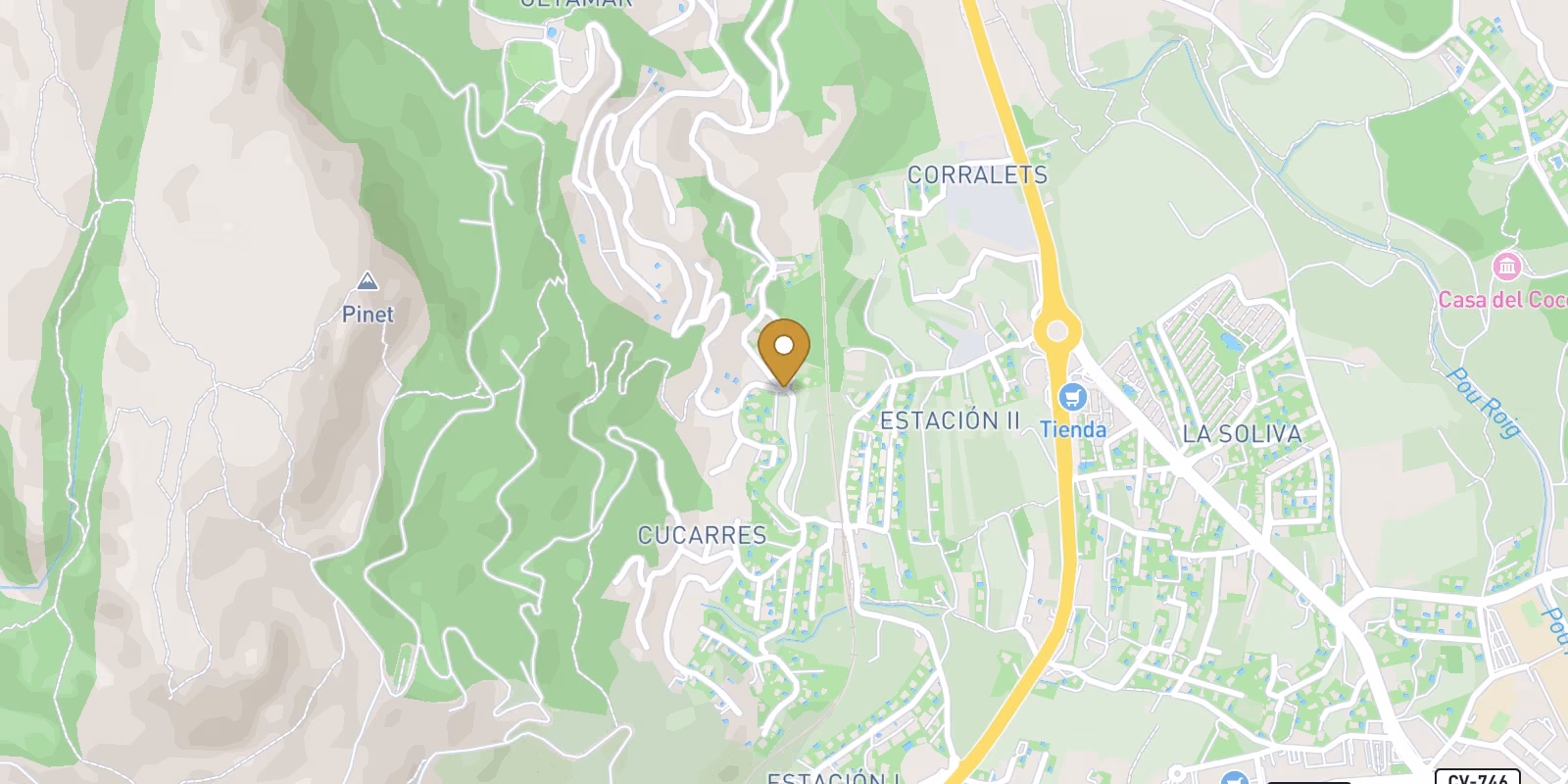 Mapa — Villa de Lujo Vistas al Mar