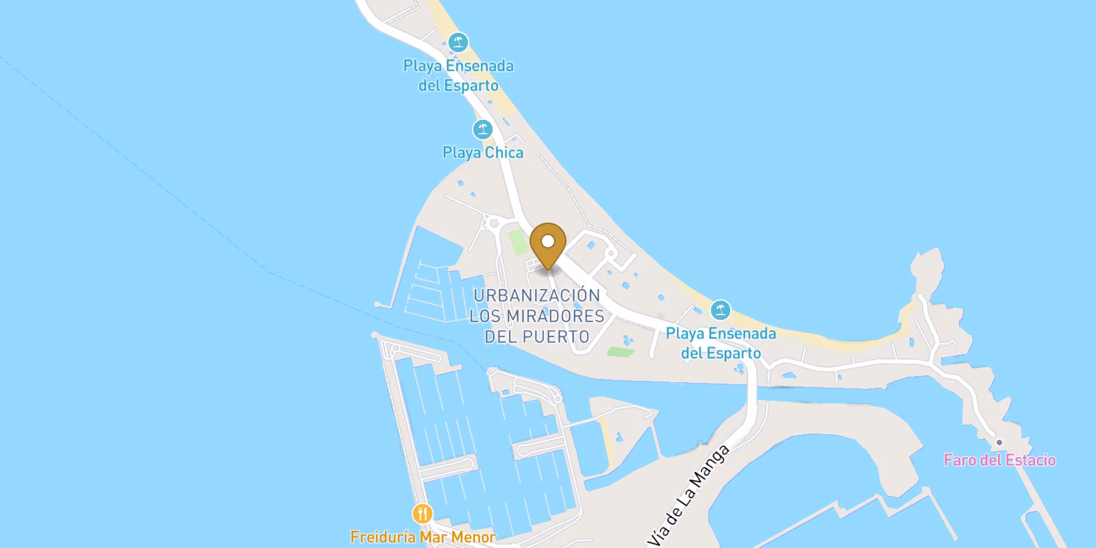 Map — Beautiful Sea View Apartments in la Manga