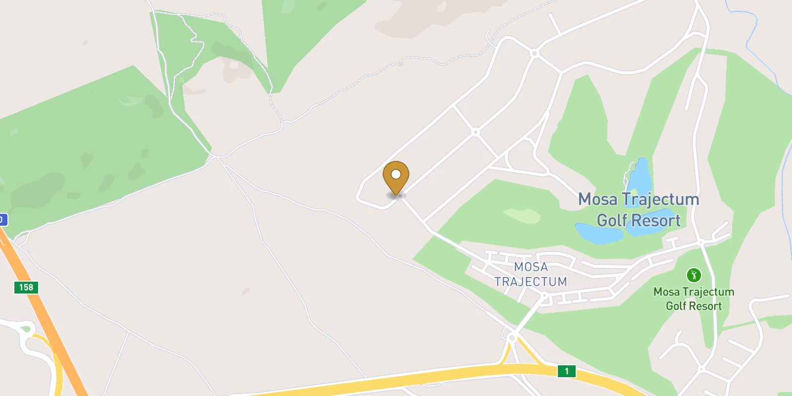 Map — Altaona Golf villas in Baños y Mendigo