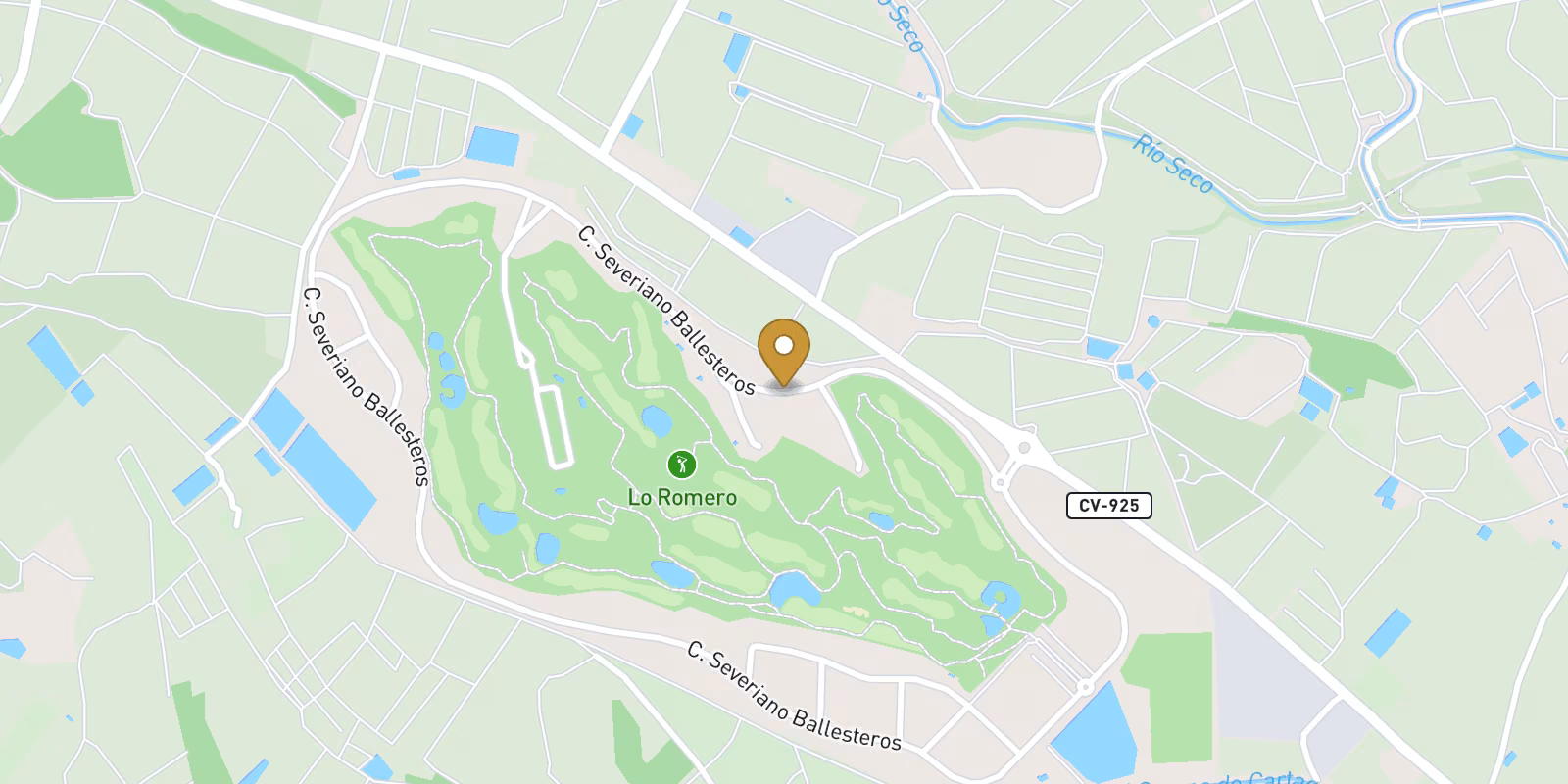 Map — Key-ready villas in Lo Romero Golf