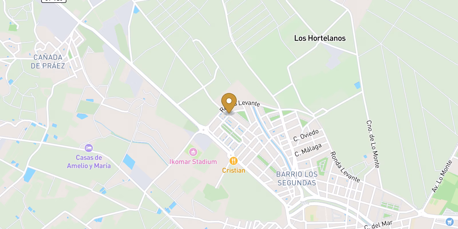 Map — Pueblo semi-detached home in Pilar de La Horadada