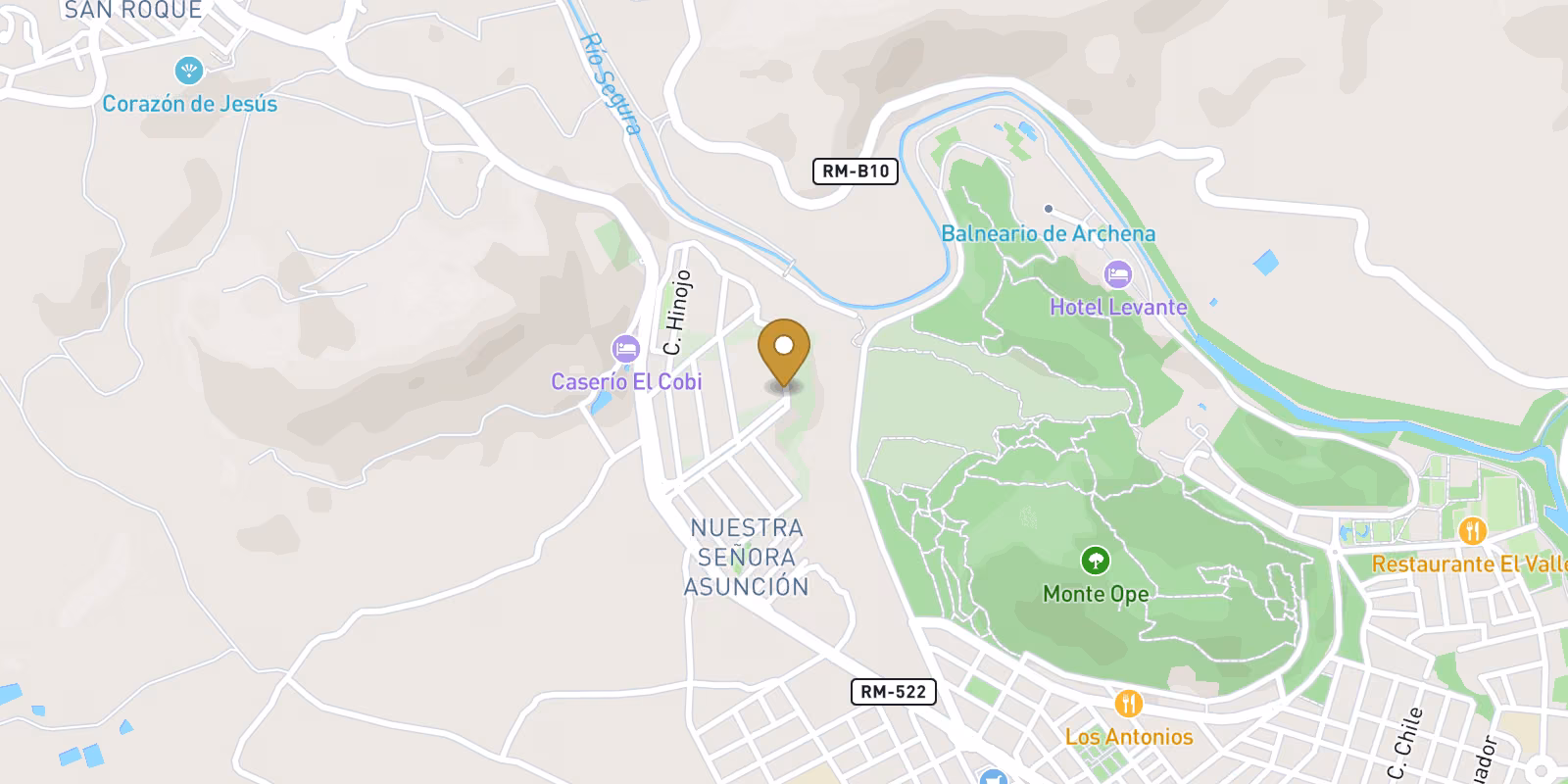 Map — Beautiful Residential Complex near Archena