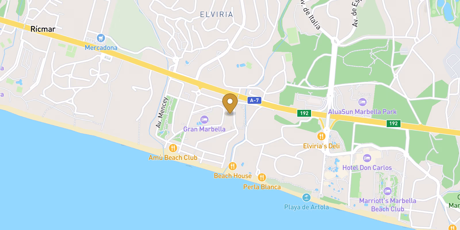 Mapa — Fabuloso Adosado en Marbella