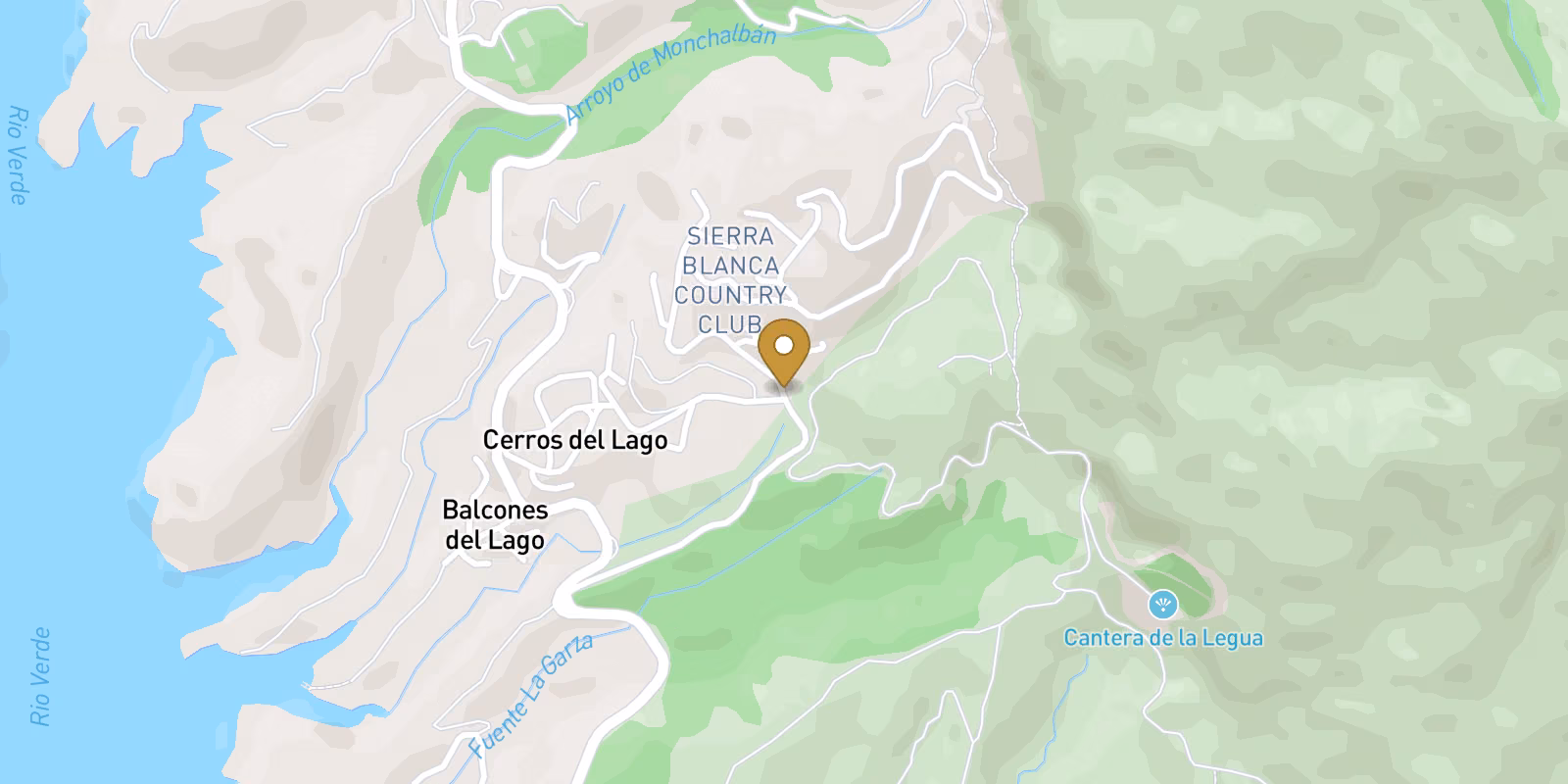 Karte — Neubau-Penthouse in Cerros De Los Lagos, Istán