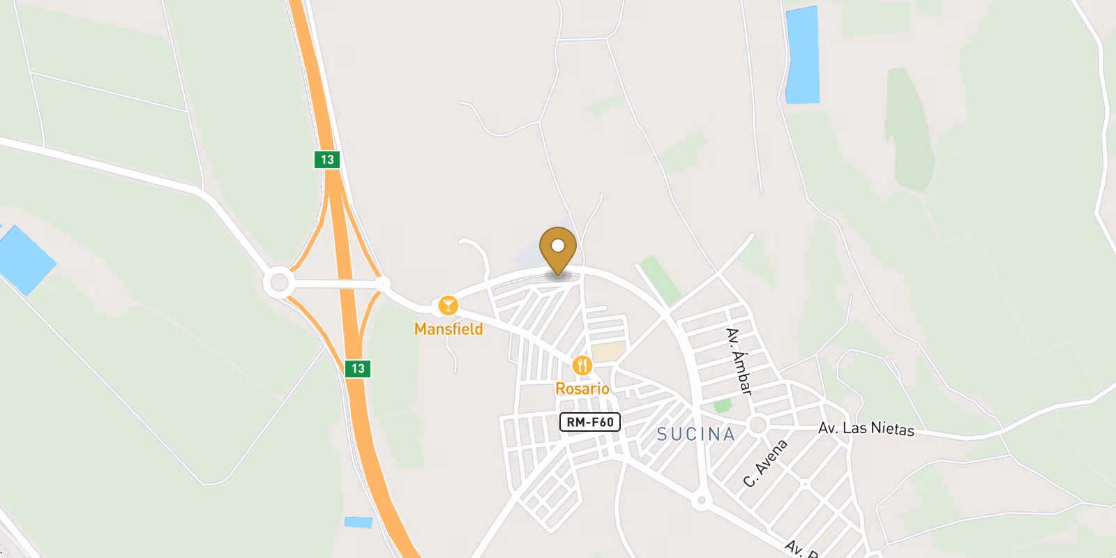 Map — Furnished 3-bed semi-detached home in Sucina