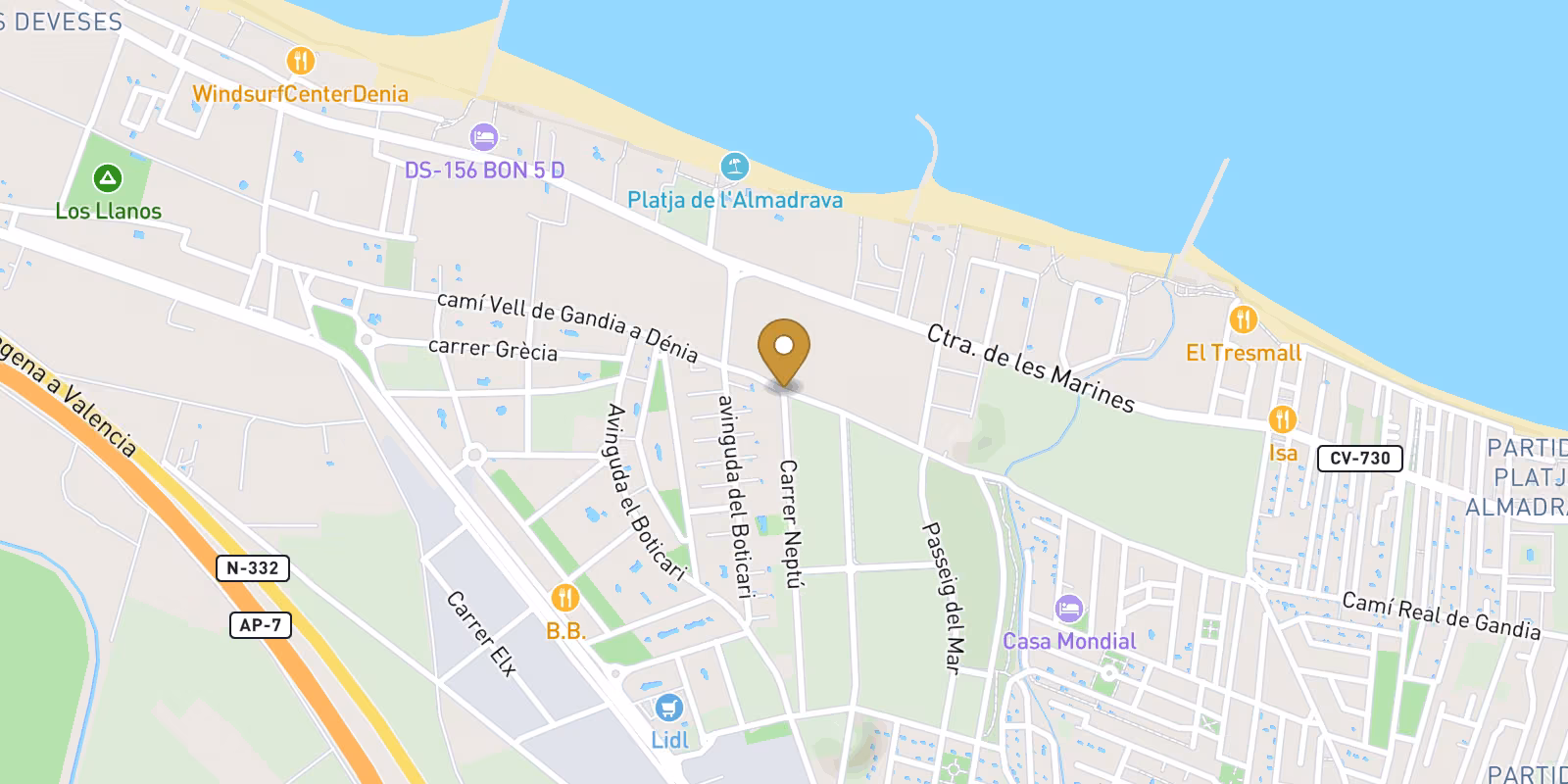 Map — New Build Residential in el Vergel
