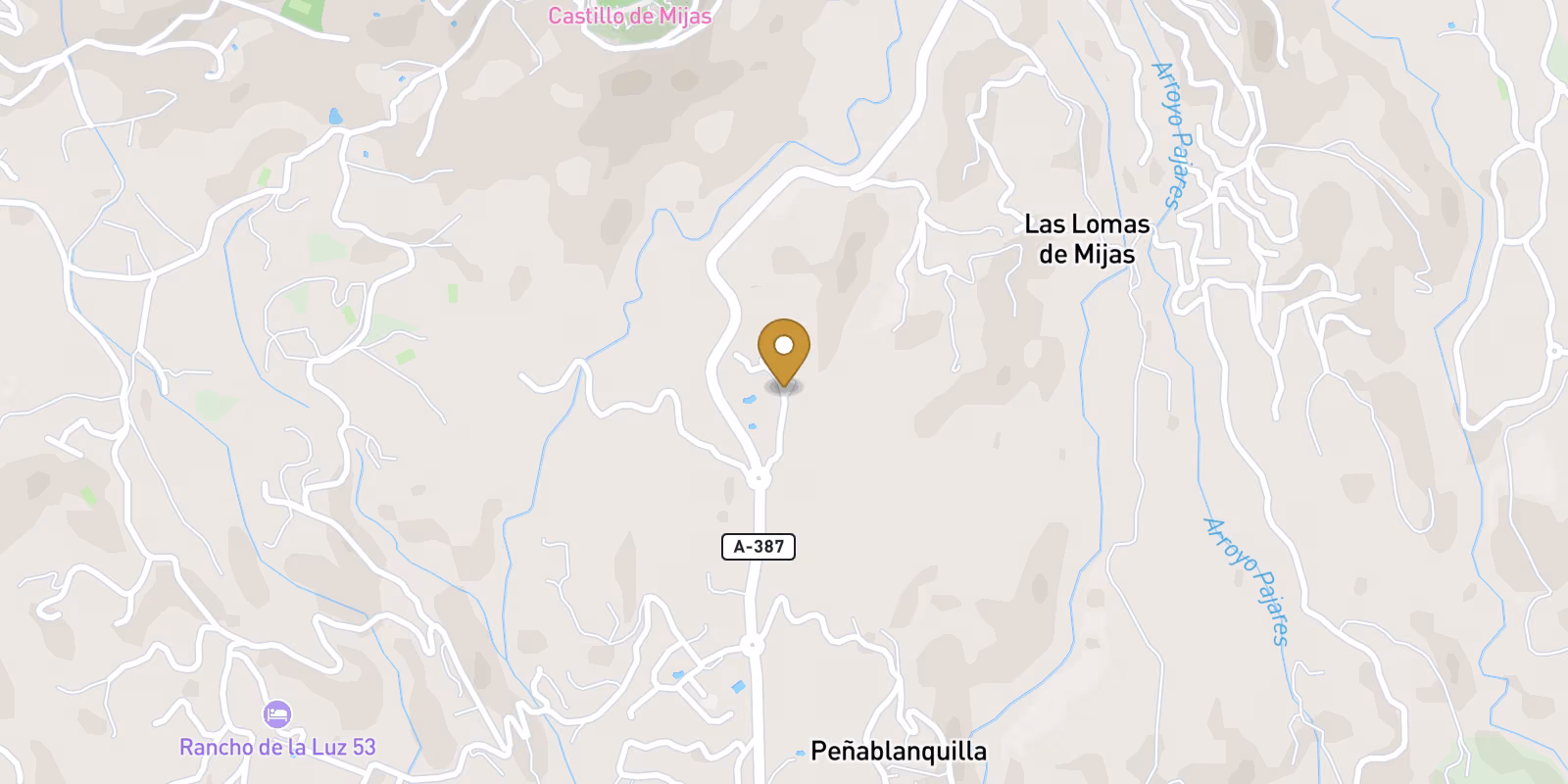 Map — Nature-led Mijas apartments with live pricing