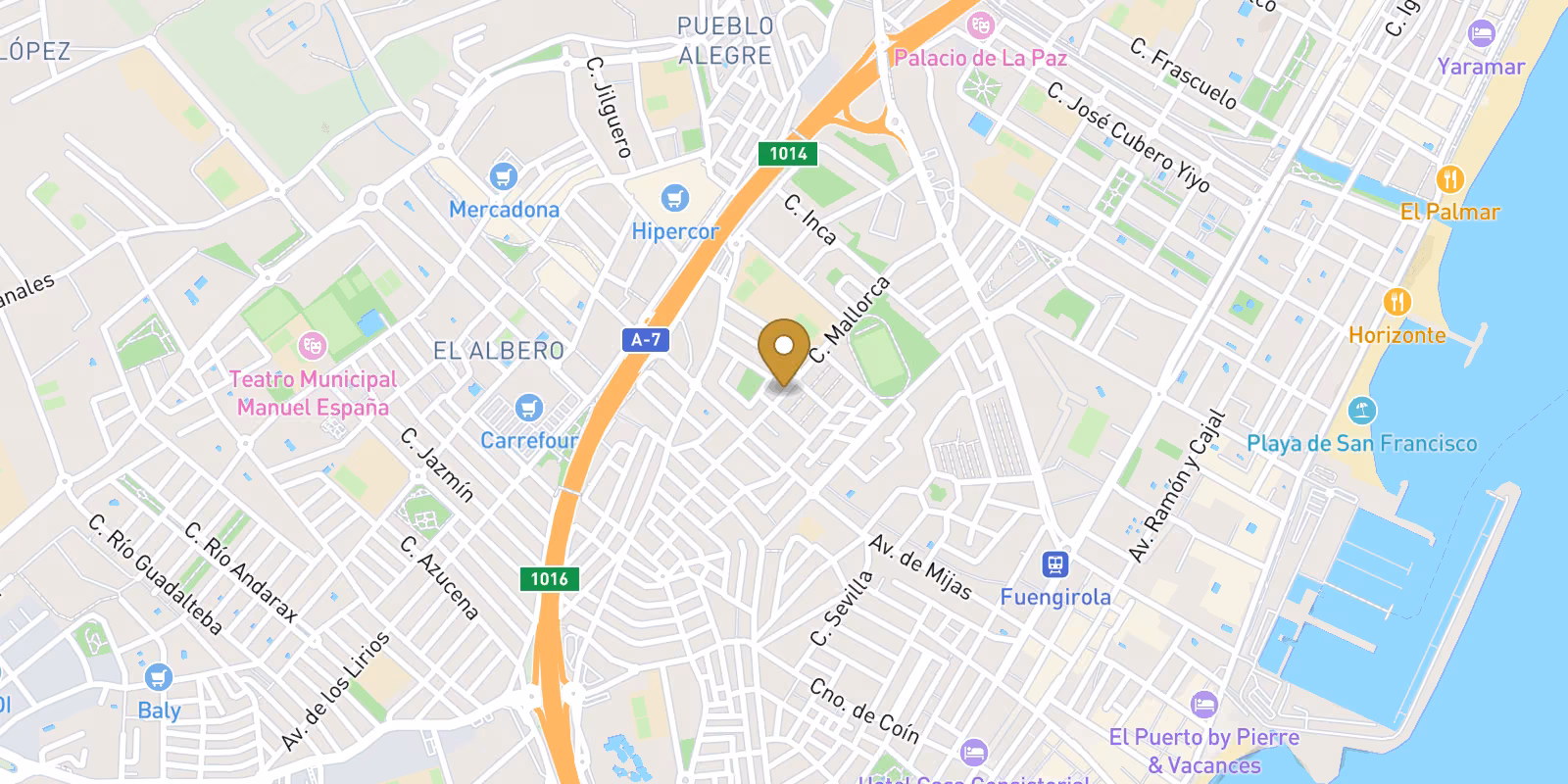 Mapa — Apartamento en Centro, Fuengirola