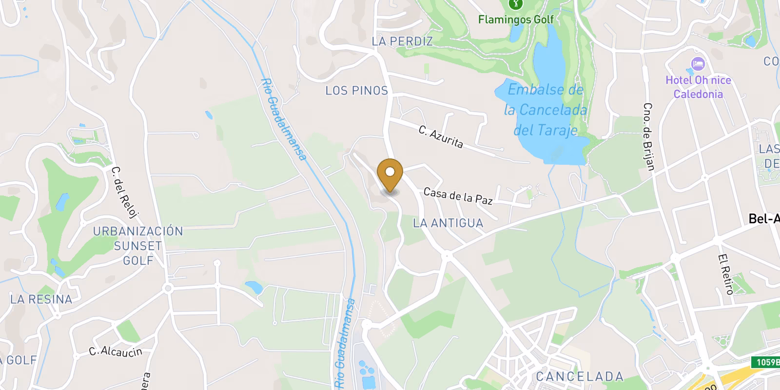 Map — Key-ready 3-bed ground-floor home in Cancelada