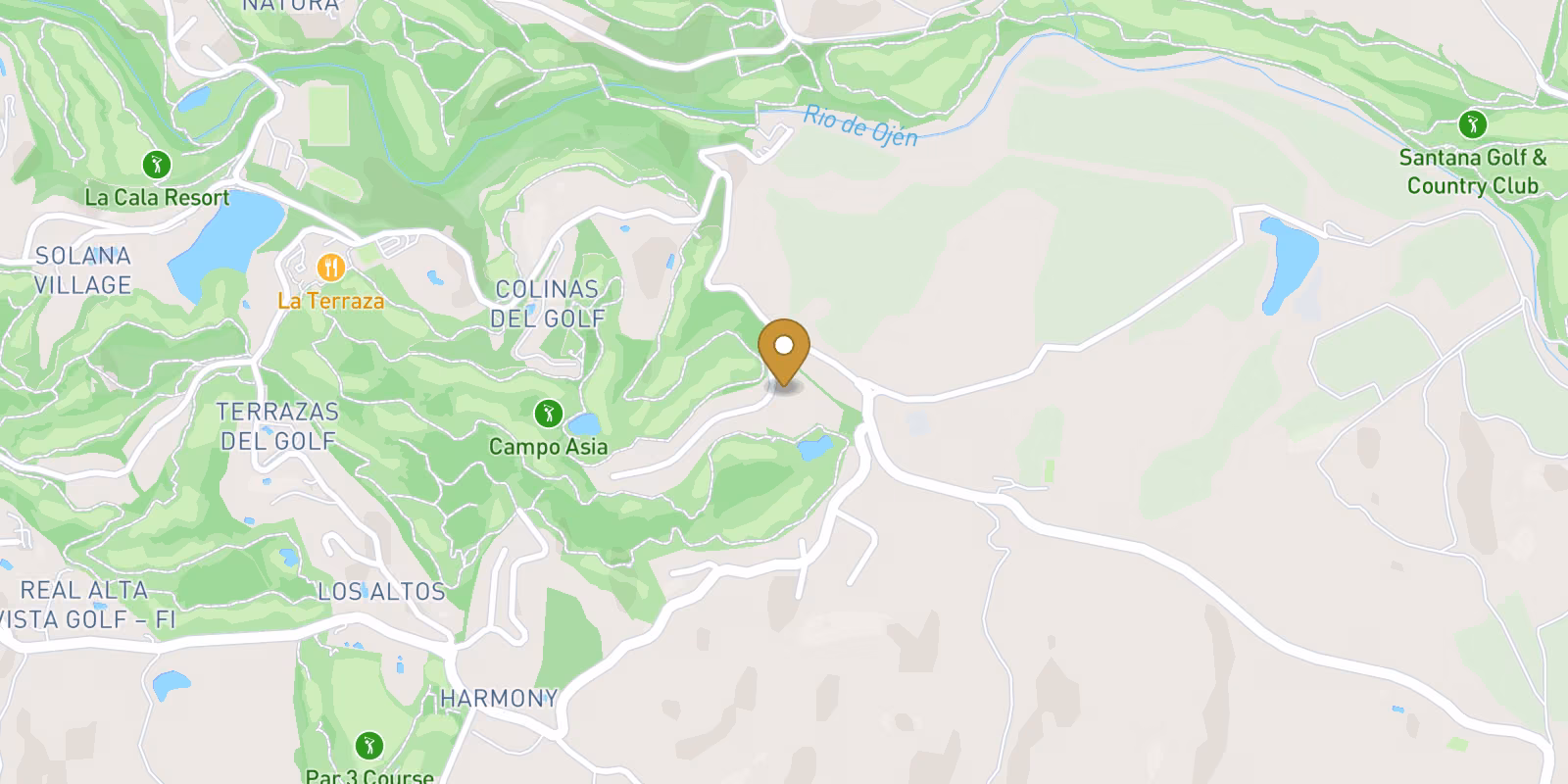 Mapa — Dom szeregowy w La Cala de Mijas