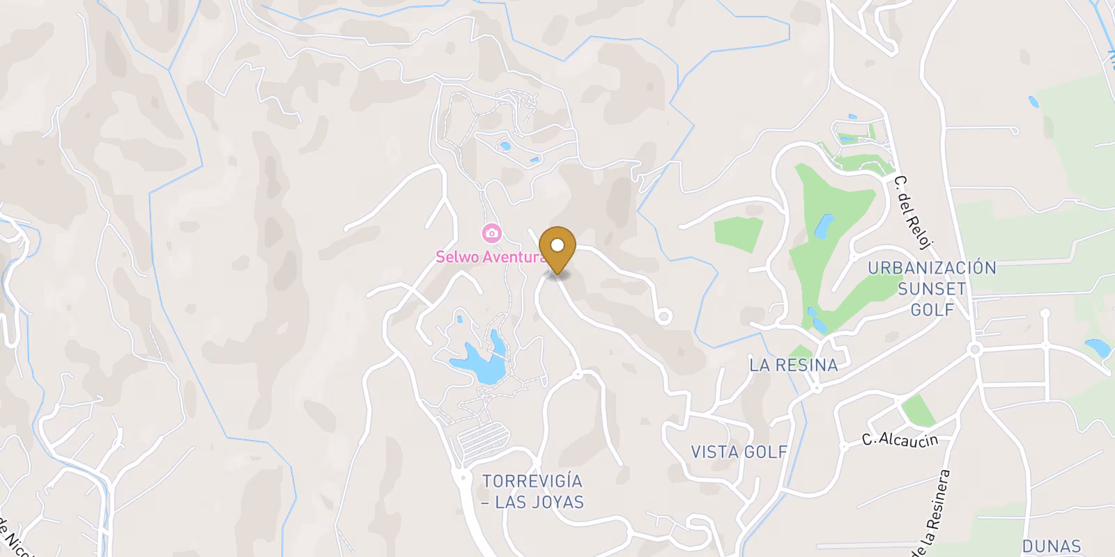 Mapa — Villa de Lujo de Obra Nueva Cerca de Estepona