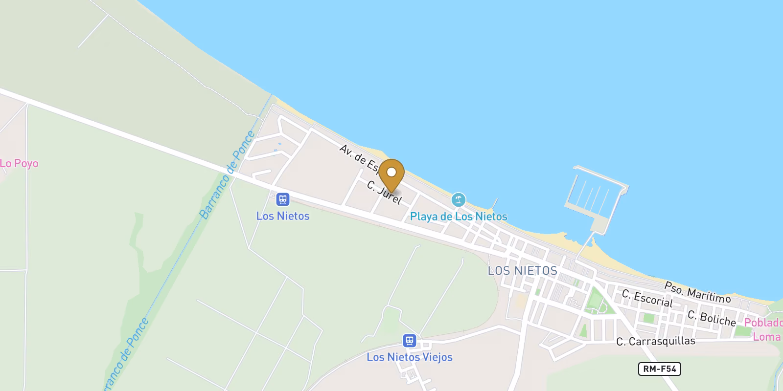Map — Los Nietos Playa semi-detached home in Los Nietos