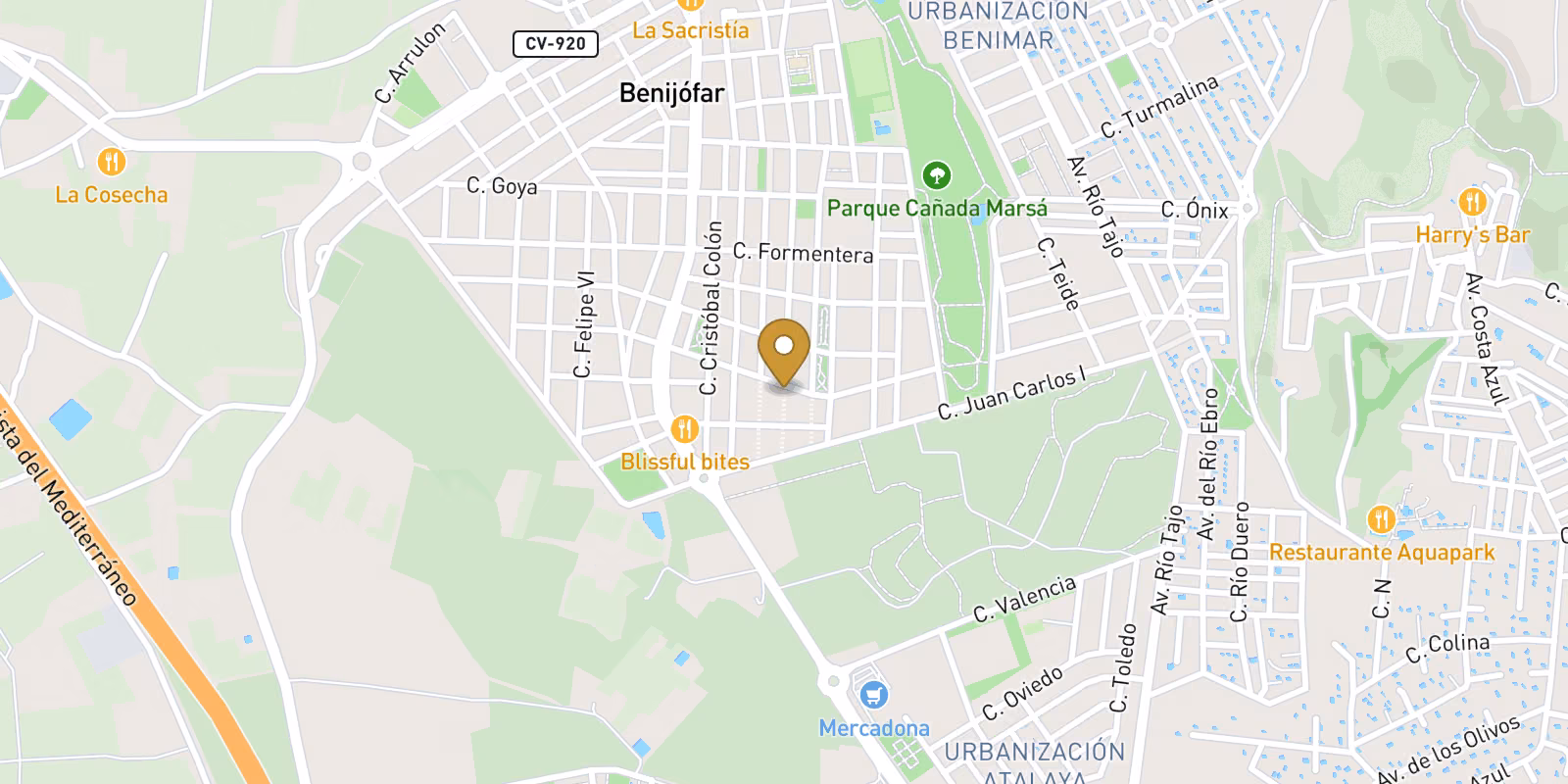 Map — 3-bed off-plan villa in Pueblo Benijofar with private pool