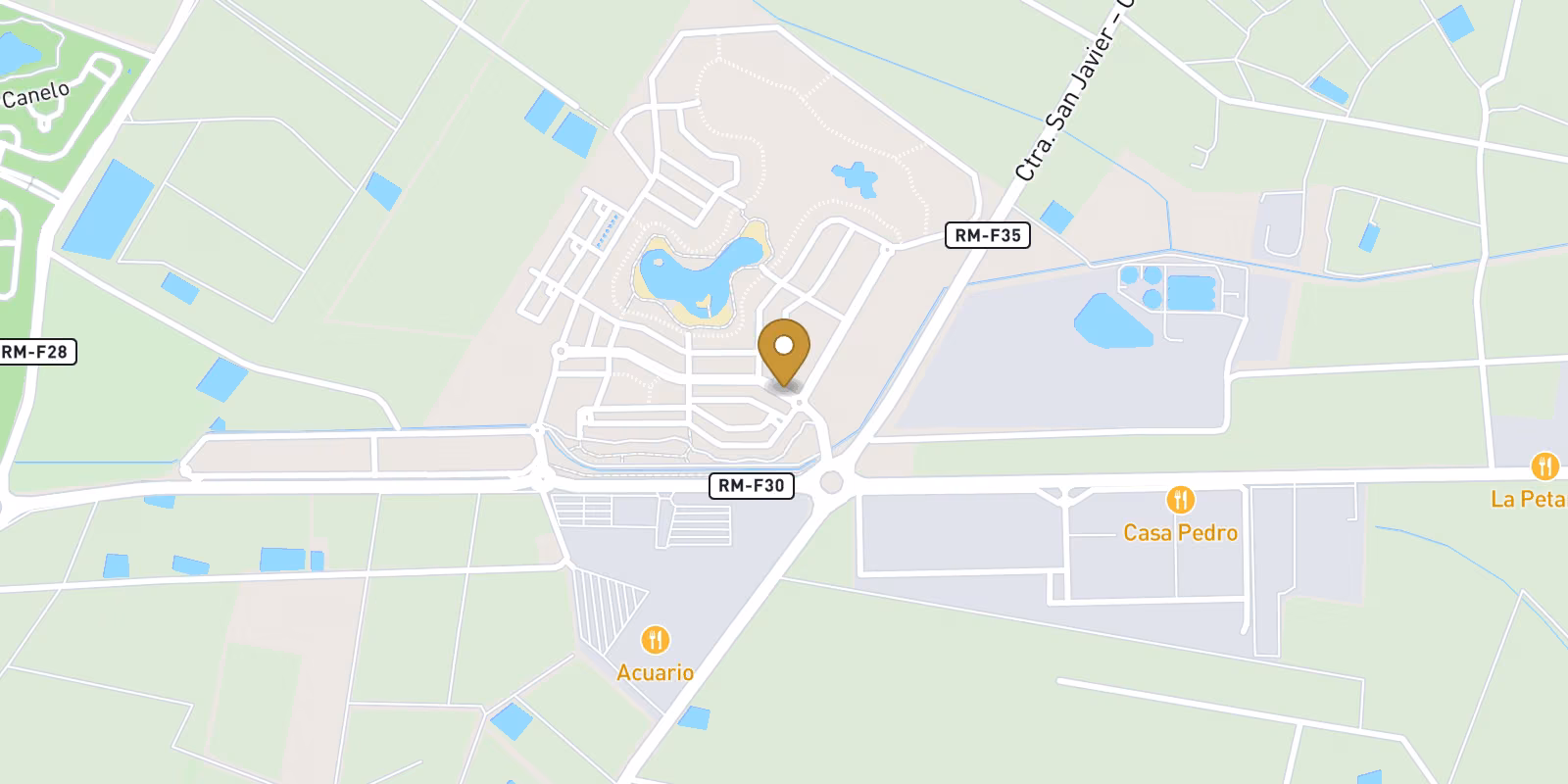Map — Santa Rosalia resort villa with pool and Q1 2027 completion