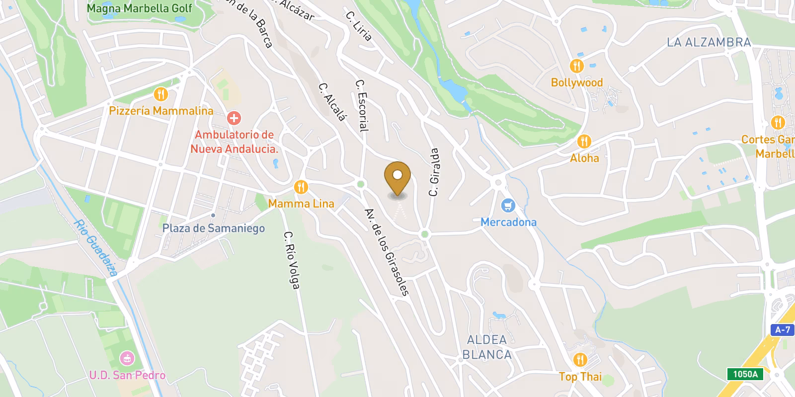 Mapa — Villas de Lujo de Obra Nueva Cerca de Marbella