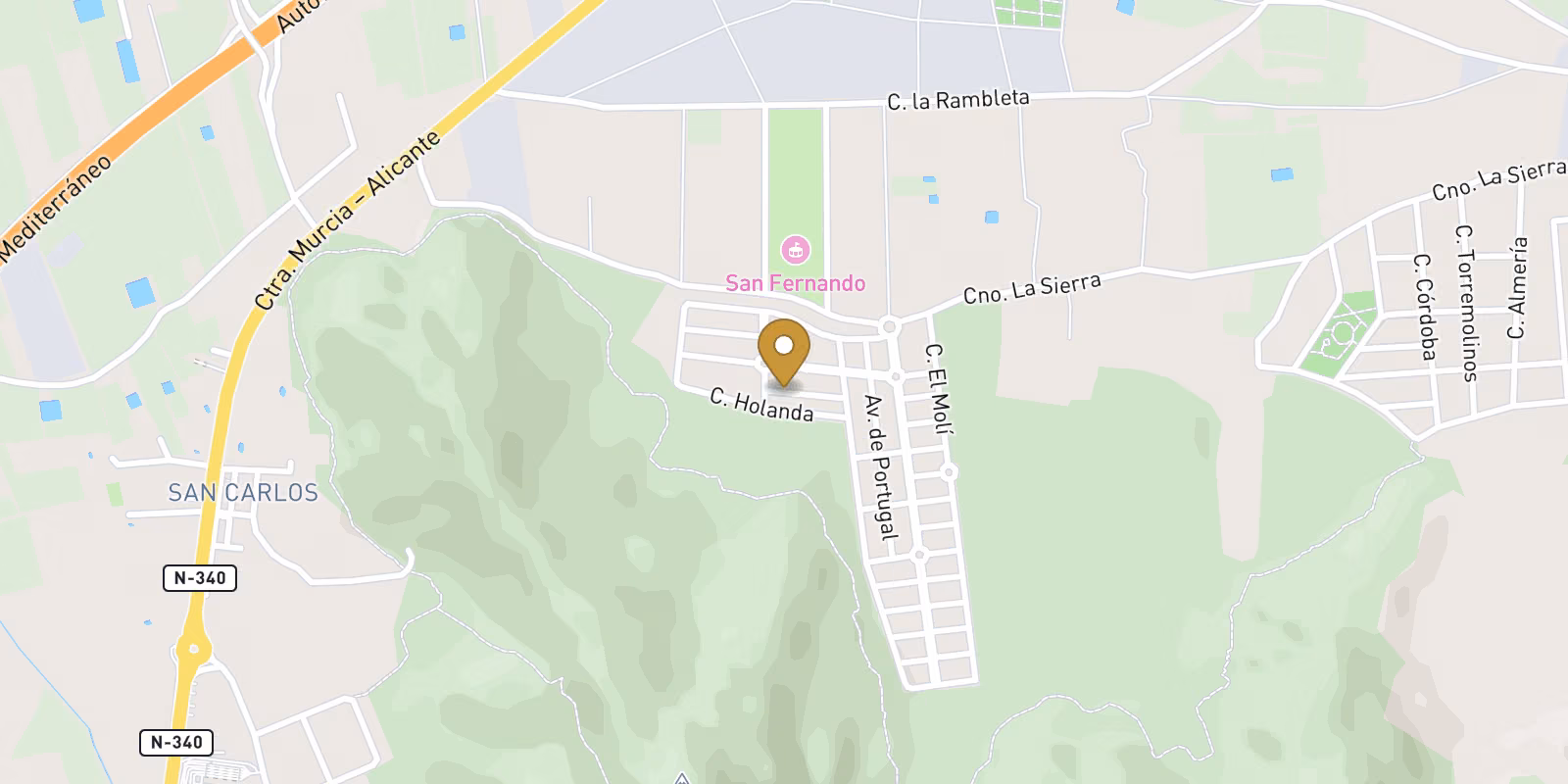 Map — New Build Townhouses for Sale in Cox – 44 Modern Homes with Great Amenities