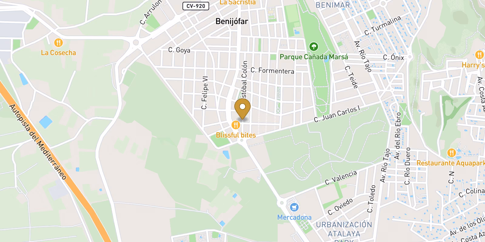 Map — Key-ready Pueblo semi-detached villa in Benijofar