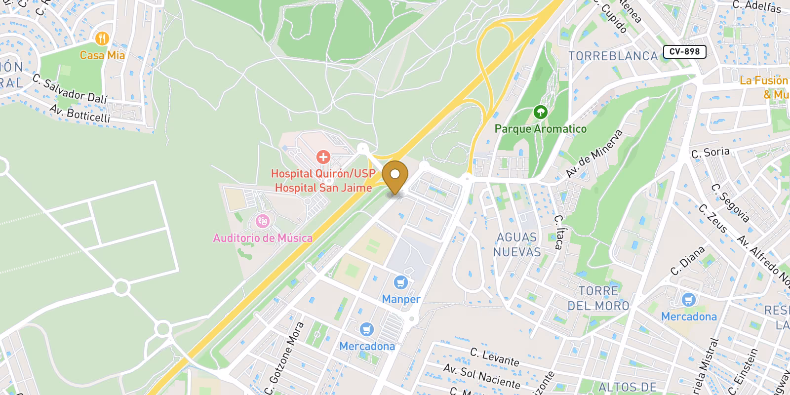 Map — Sector 25 villa in Torrevieja from EUR595,000