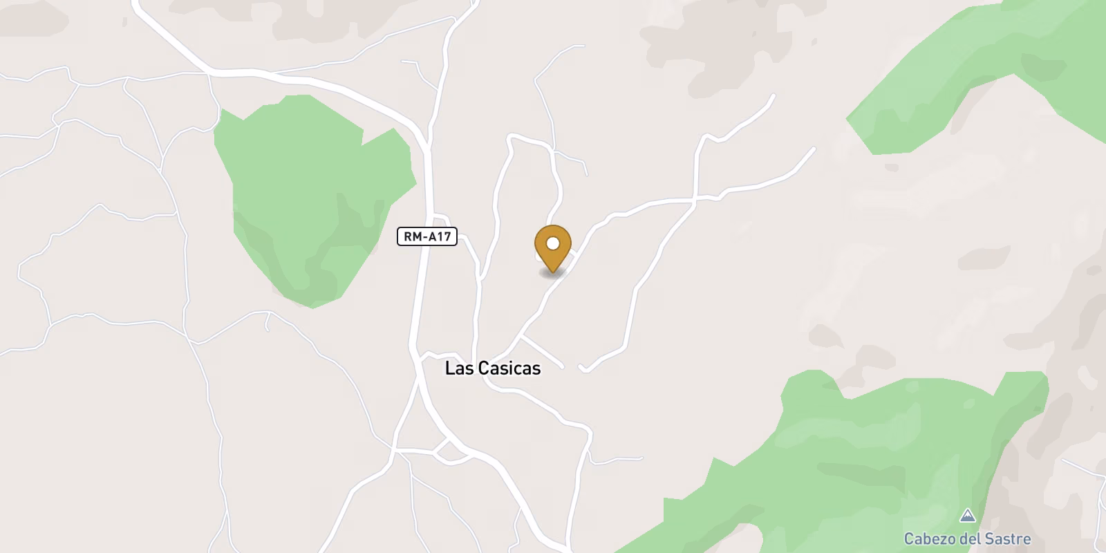 Map — Las Casicas villa in Fortuna with live pricing