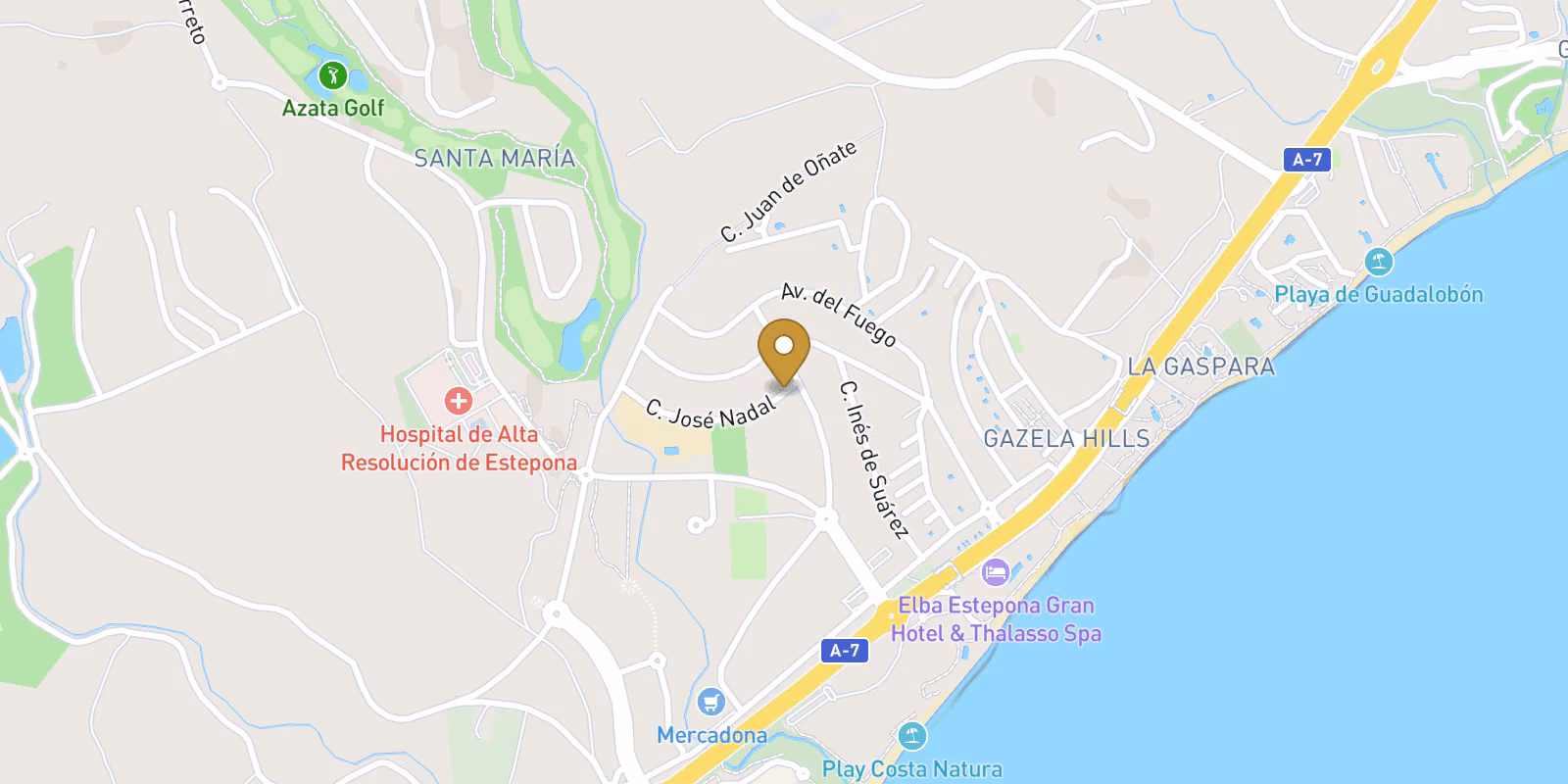 Map — Arroyo En Medio penthouses with live pricing