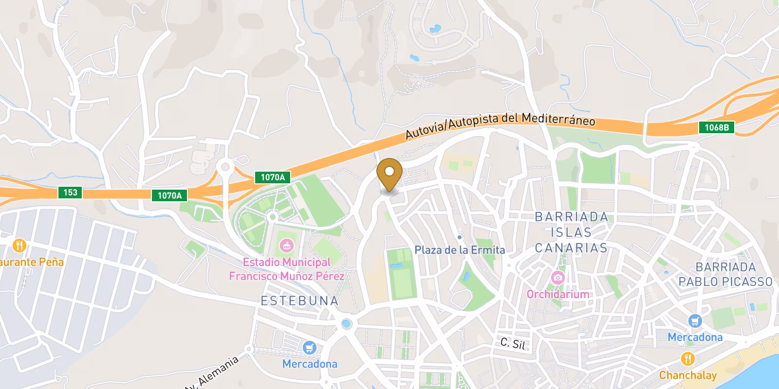 Map — Parque El Calvario homes with live pricing