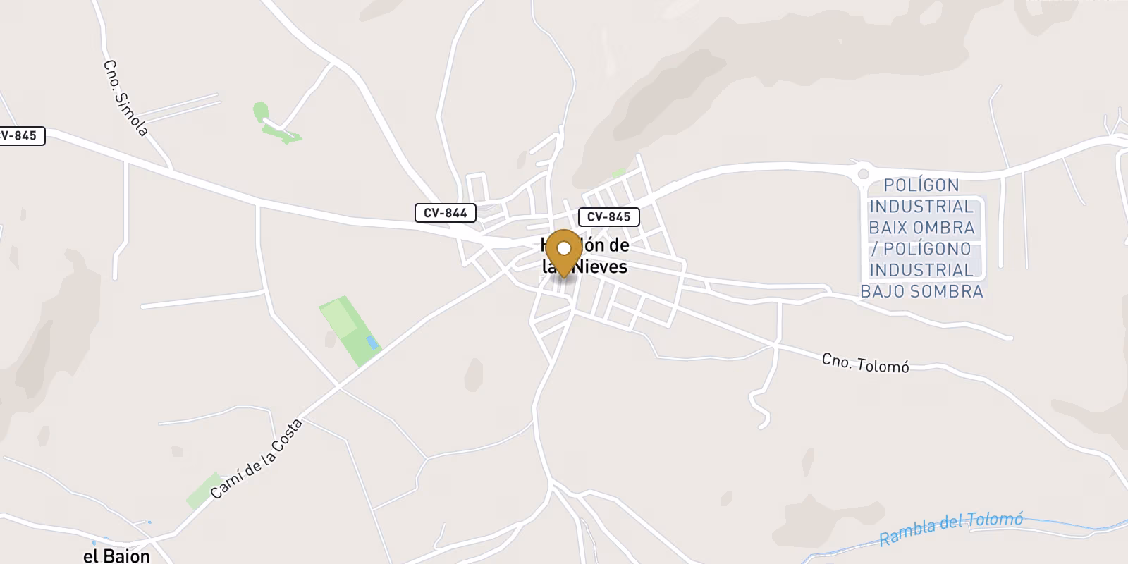 Map — Modern Apartments with Stunning Vineyard Views in Hondón de las Nieves