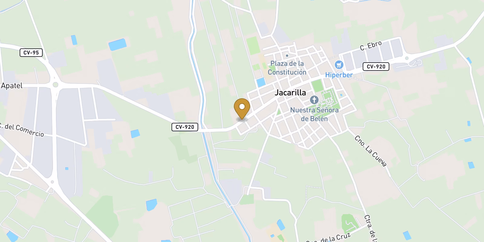 Map — New Build Apartments in Jacarilla, Alicante – Tranquility and Comfort