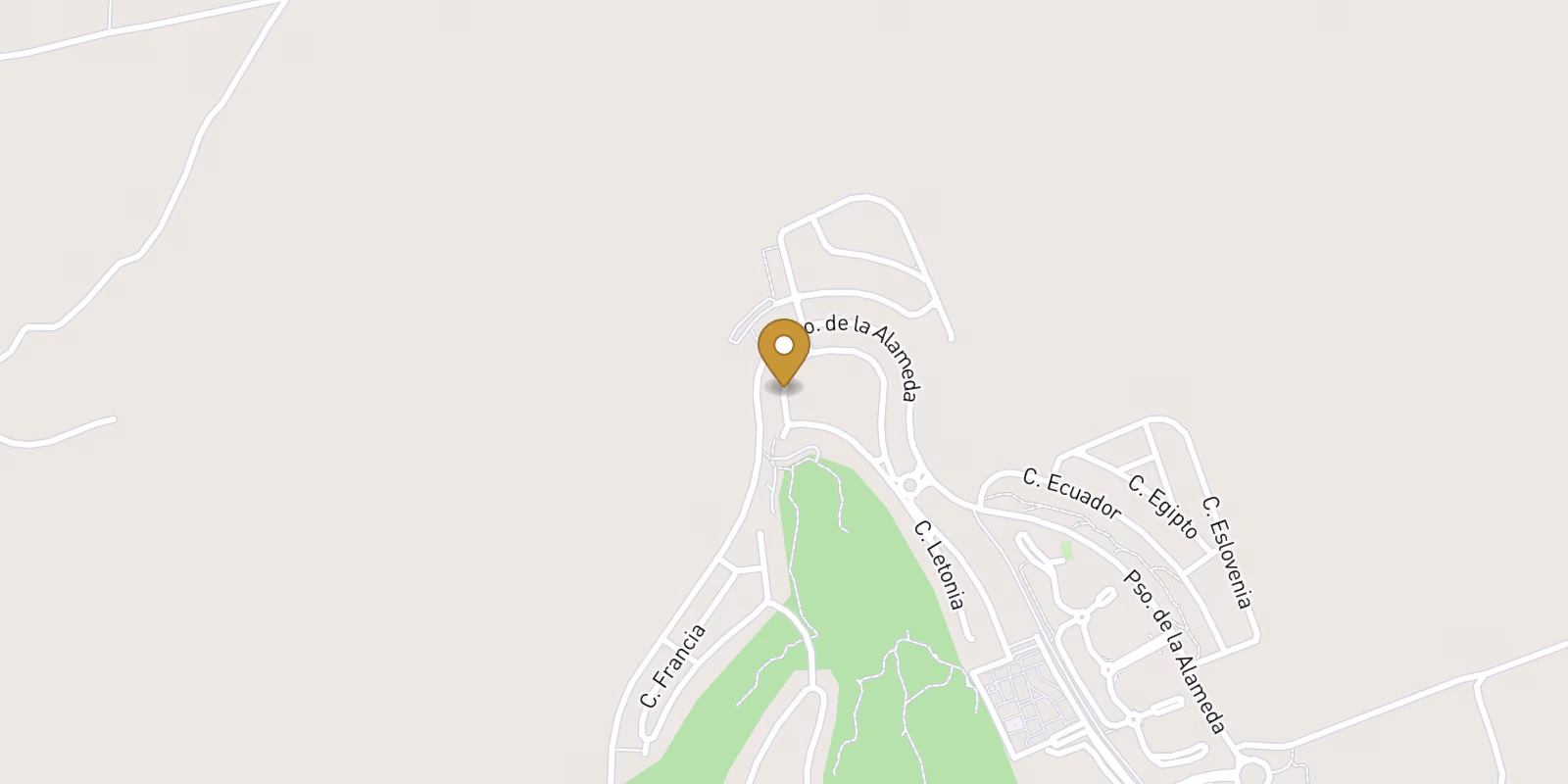 Map — Hacienda del Alamo villas in Fuente Álamo