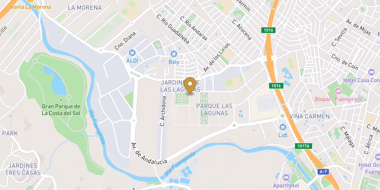 Map — Modern One-Bedroom Apartments in Mijas Costa – Comfort, Style and Great Value