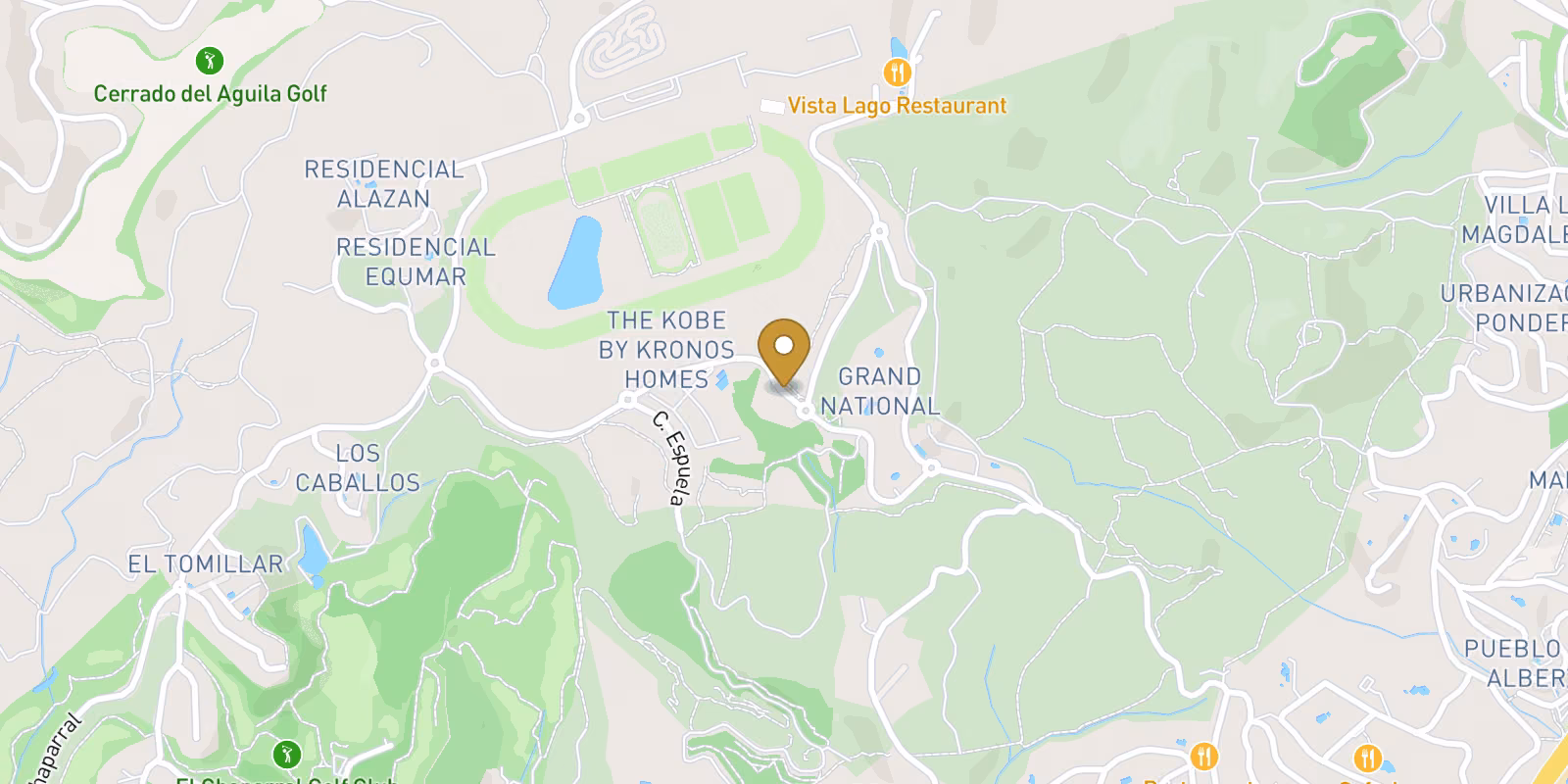 Map — Hipódromo Mijas A-rated homes with live pricing