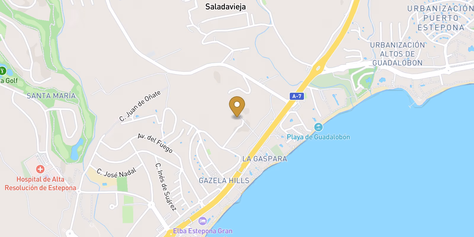 Map — Key-ready La Gaspara 2-bed homes with live pricing
