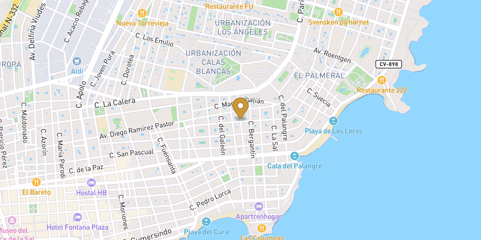 Map — Compact central Torrevieja homes with live availability