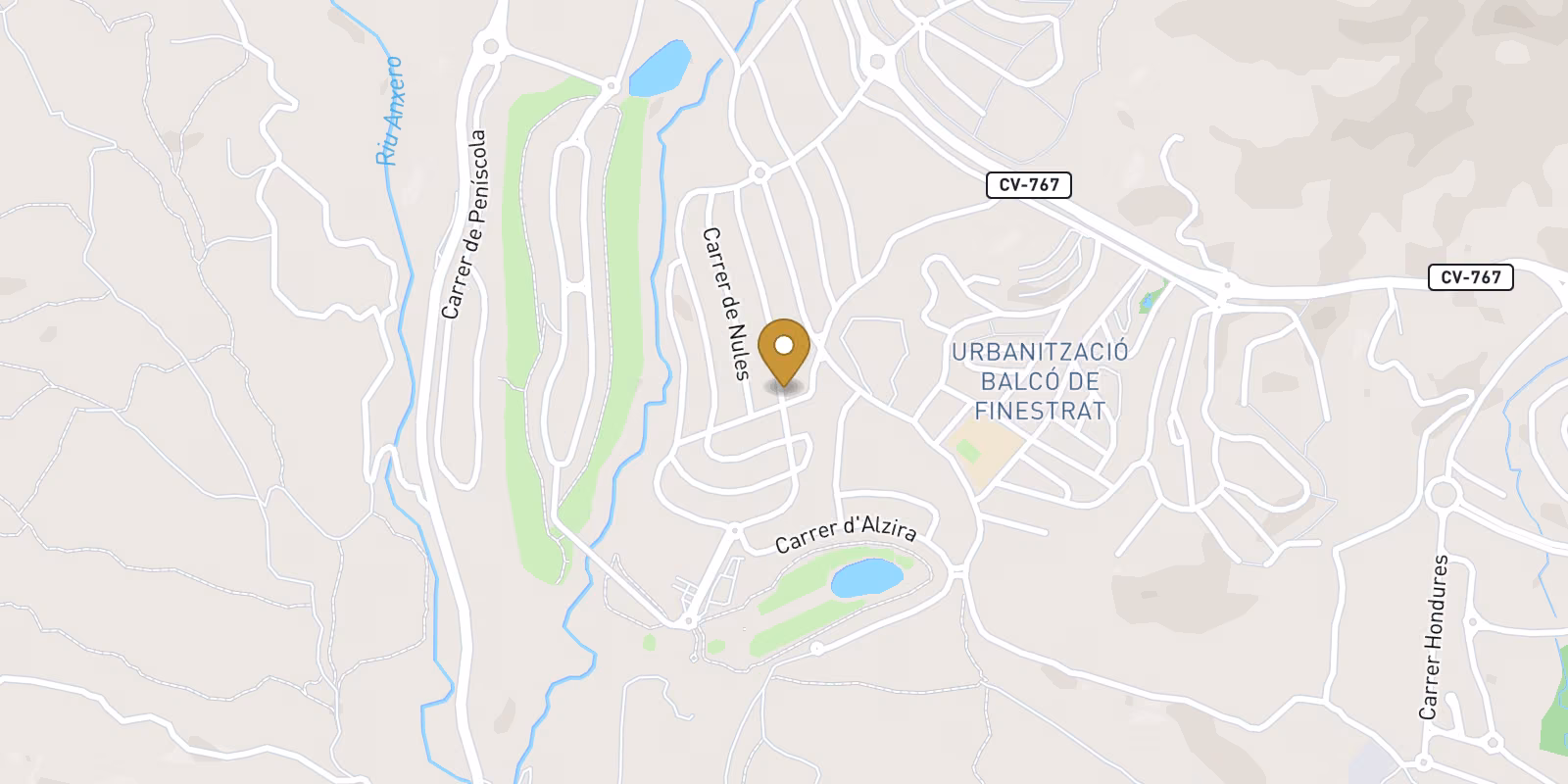 Map — Golf-area villas at Puig Campana Golf, Finestrat