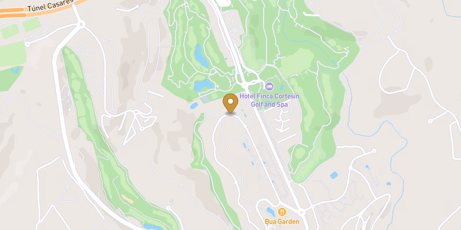 Map — Casares Golf apartments in Casares