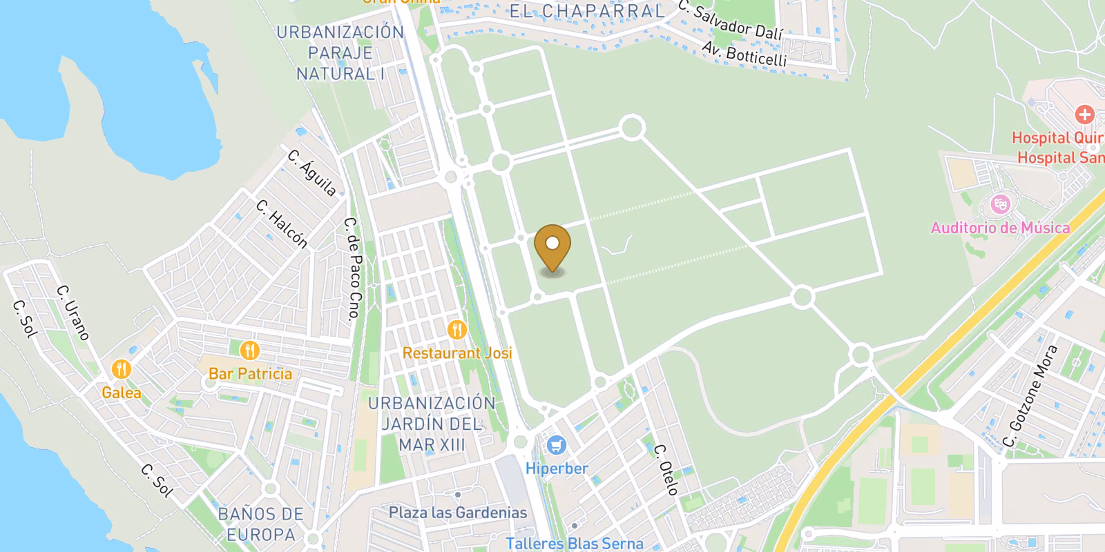 Map — La Hoya new-build apartments in Torrevieja with live pricing