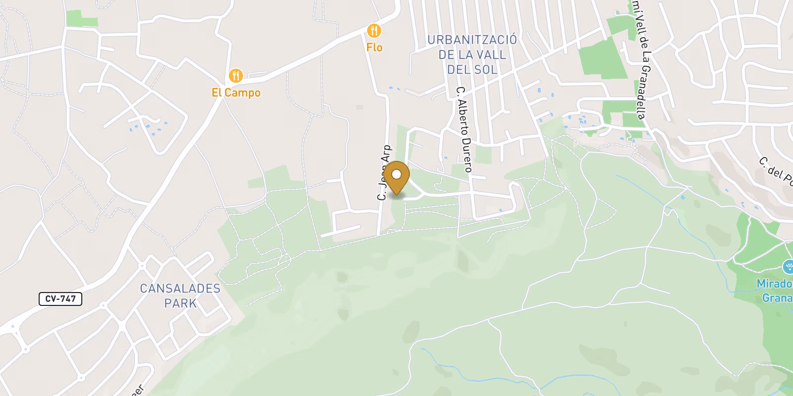 Mapa — Villa moderna de nueva construcción con características de lujo en Jávea