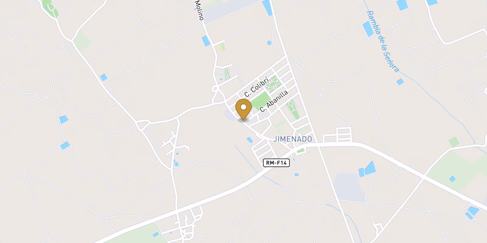 Map — Single-level villa in El Jimenado, Torre Pacheco