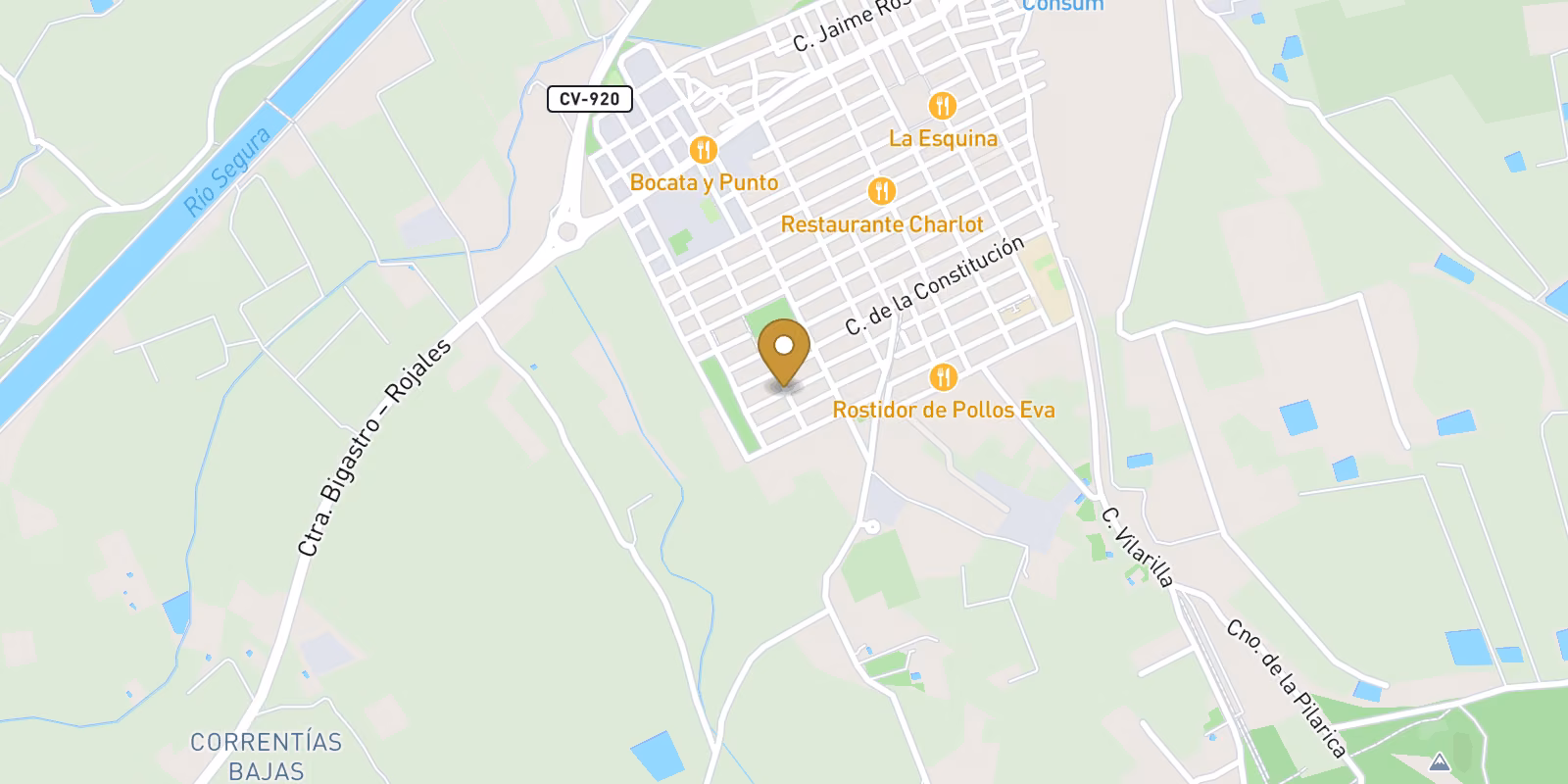 Map — Boutique New Build Apartments and Duplex Penthouses in Benejúzar