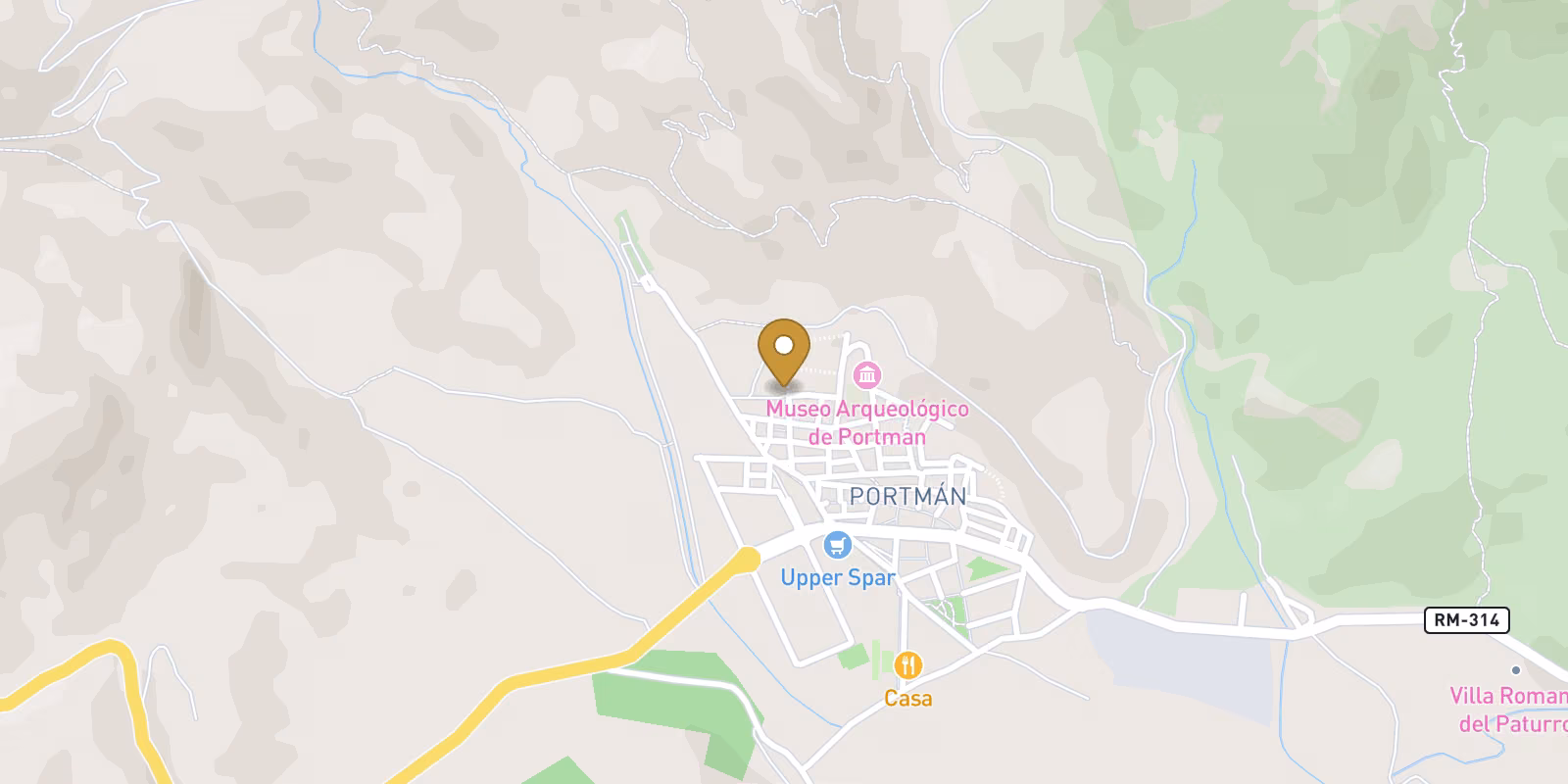Map — Centro townhouses in La Union