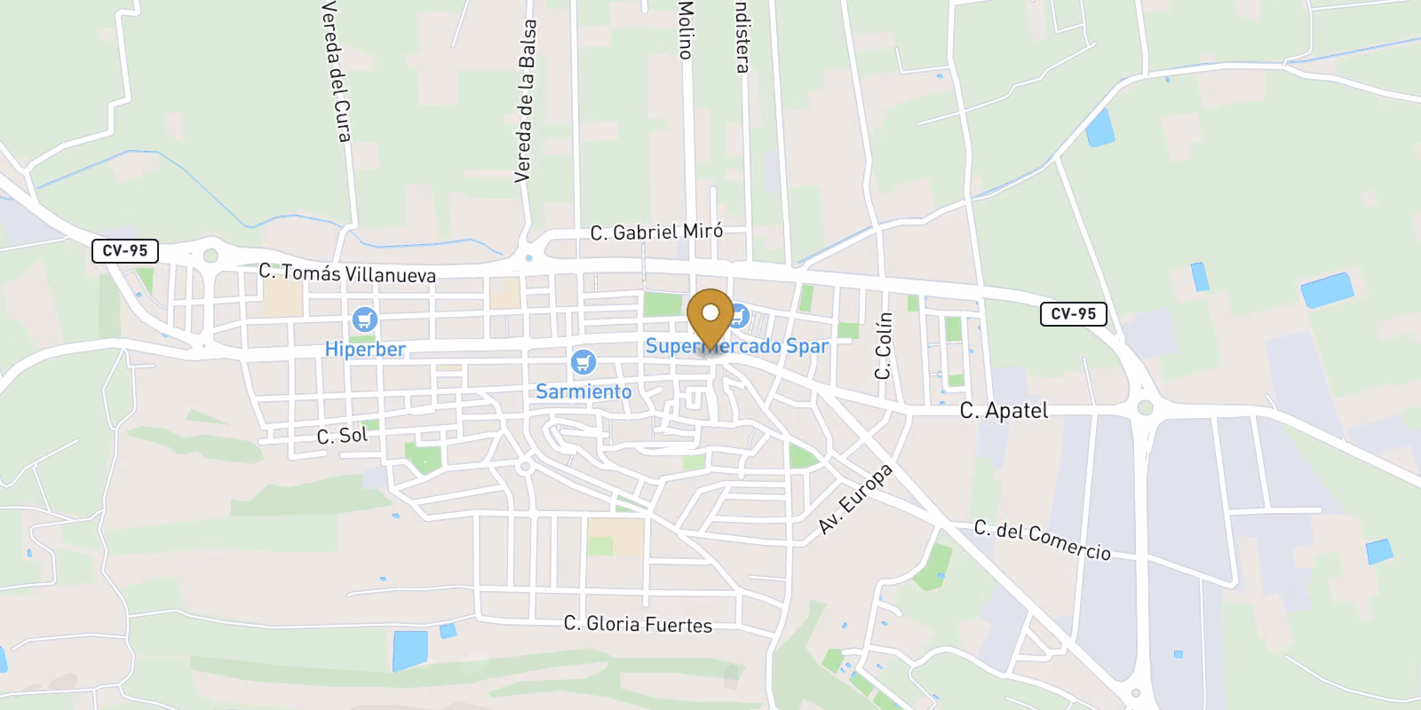Map — New Build Apartments in Bigastro (Costa Blanca): Modern Living in Vega Baja