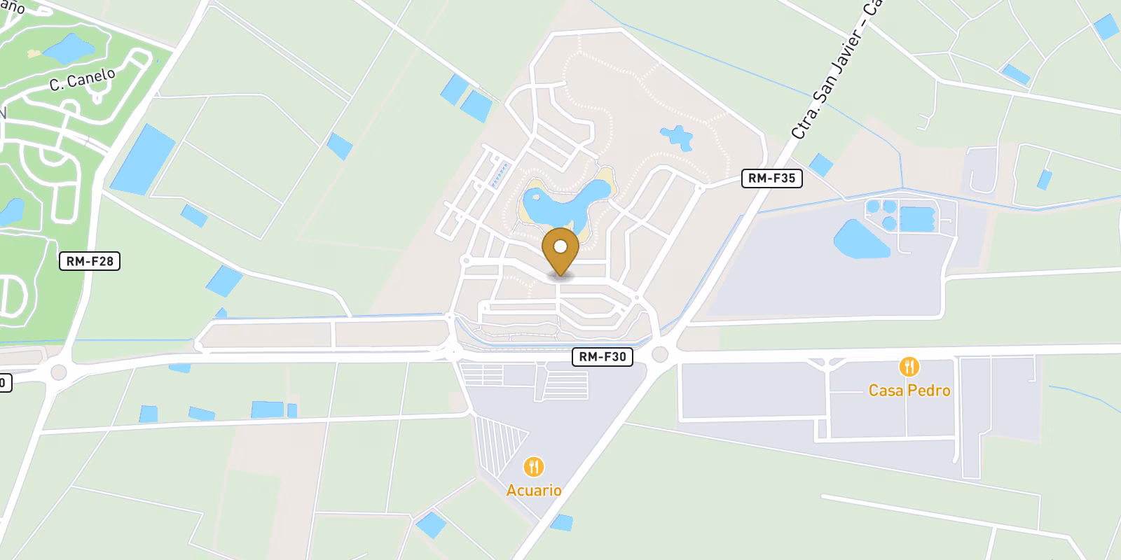 Map — Santa Rosalia resort villa with lagoon lifestyle