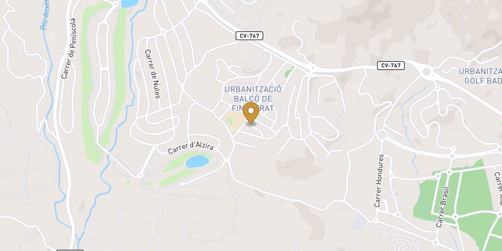 Map — Exclusive Contemporary Villas with Panoramic Views in Balcon de Finestrat, Costa Blanca North