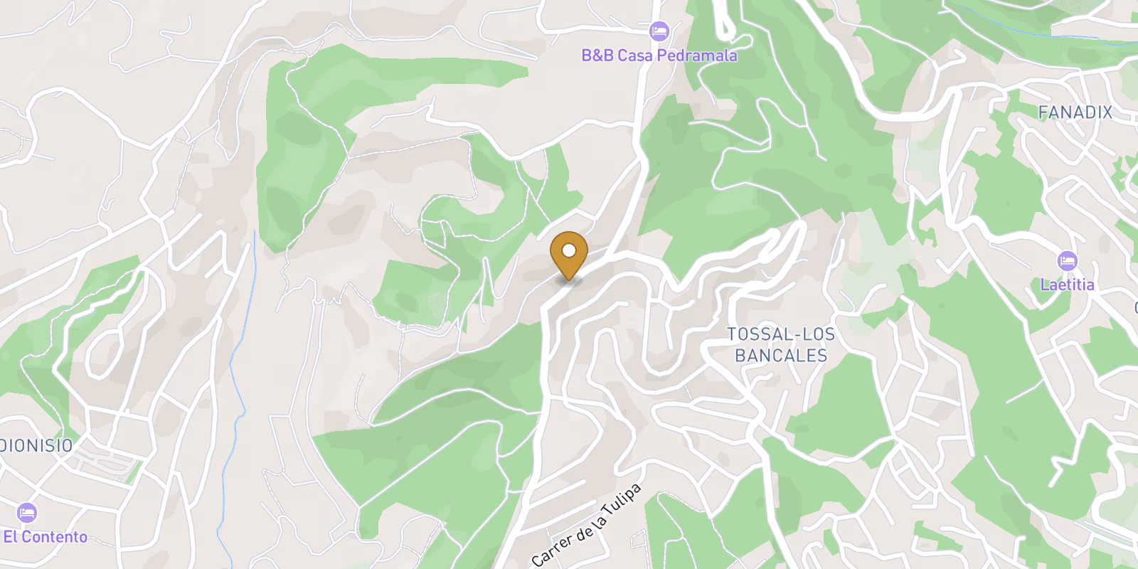 Map — New-build Villa in Benissa