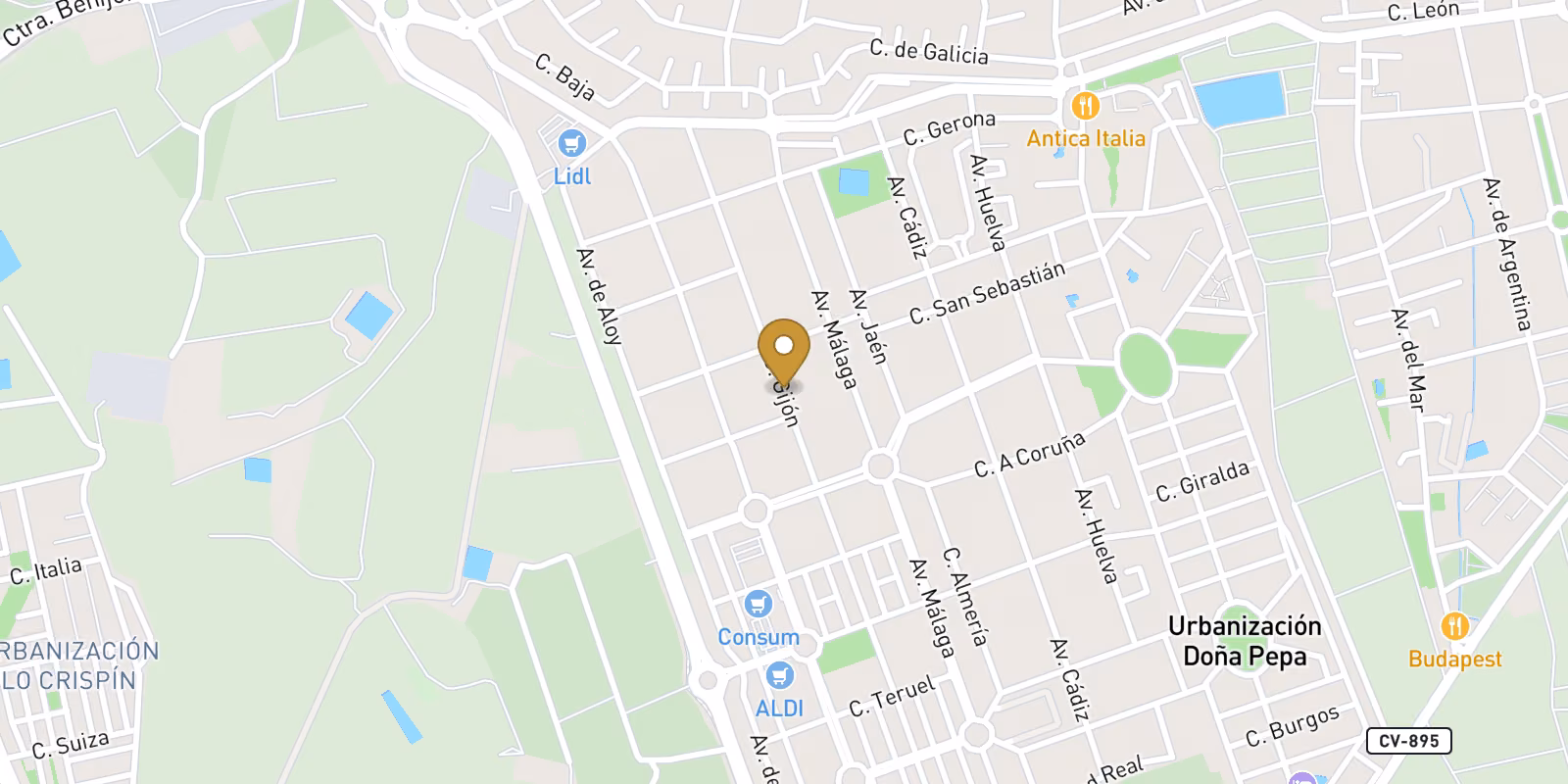 Map — New-build Ground Floor Bungalow in Rojales