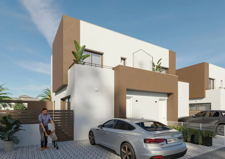 Nuevas villas adosadas junto al mar en La Marina - Playa El Pinet