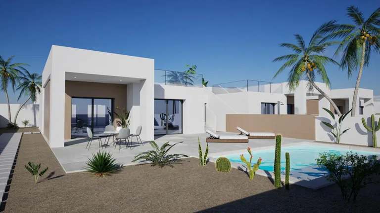 Villa Mediterranea en Tipico Pueblo Español