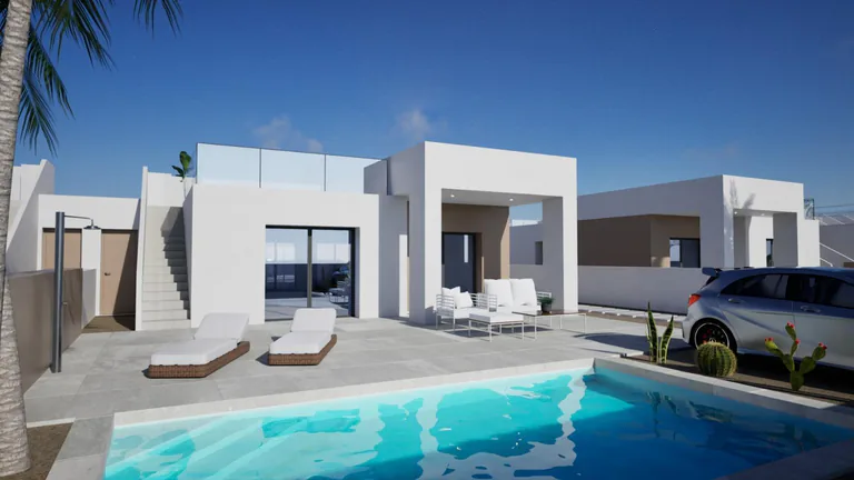 Villa Mediterranea en Tipico Pueblo Español