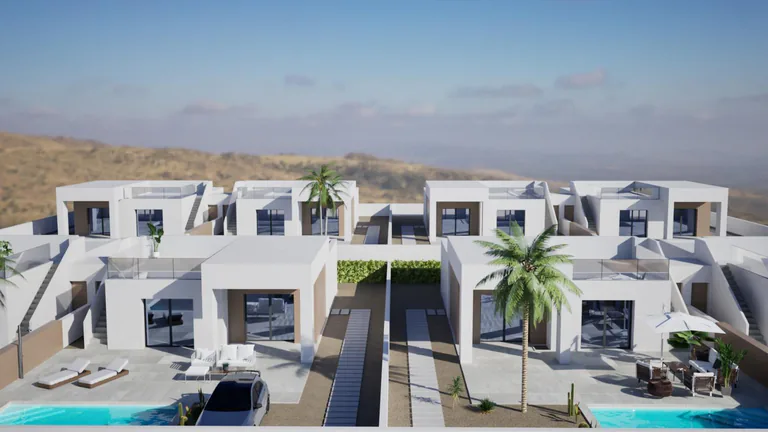 Villa Mediterranea en Tipico Pueblo Español