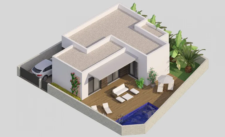 Villas Modernas de Obra Nueva en Benijofar