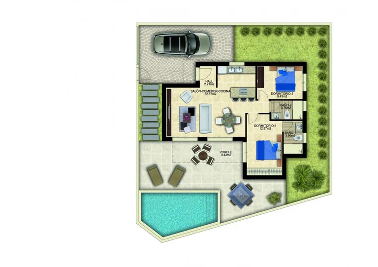 Villas Modernas de Obra Nueva en Benijofar
